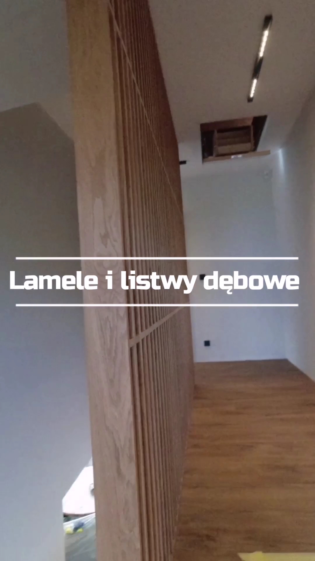 Lamele i listwy dębowe jako dekoracja ścienna — Avangarda Meble Koszalin